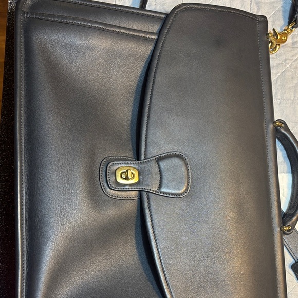 Coach Beekman Briefcase Black Leather, NWOT - Picture 10 of 16
